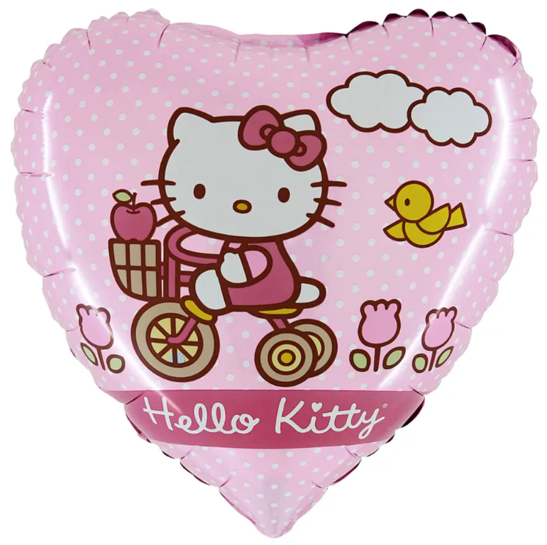 Foliopallo, Hello Kitty pyöräilee